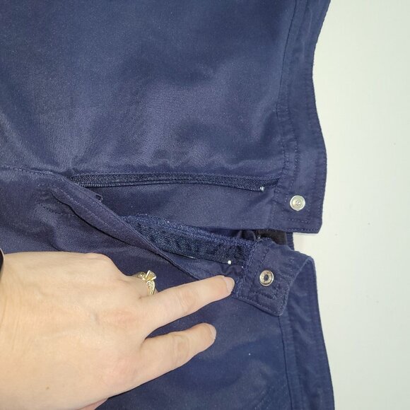 Croft‎ & Barrow Shorts Womens 14 Blue Lined Active Running Swimming Pockets - Picture 5 of 12